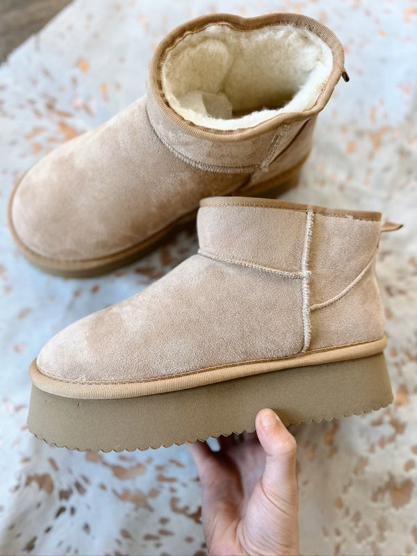 Aspen's Mini Platform Booties