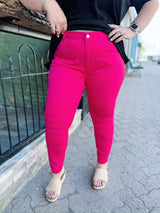 Curvy Gwen's High Rise Skinny Jeans