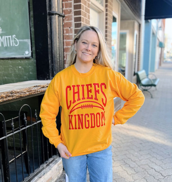 Yellow Chiefs Kingdom Sweatshirt