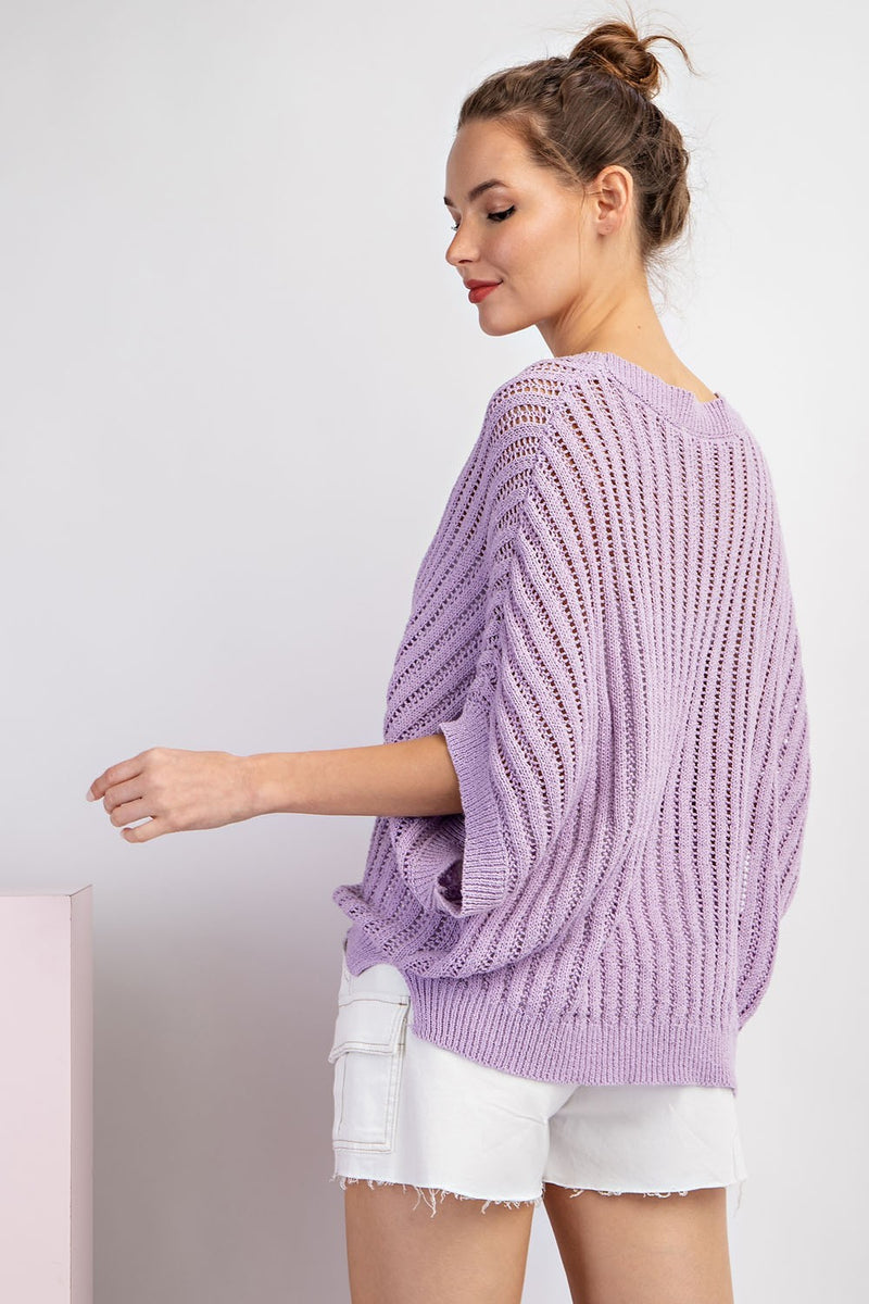 Loose Fit Dolman Sleeve Top