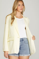 Oversized Textured Blazer