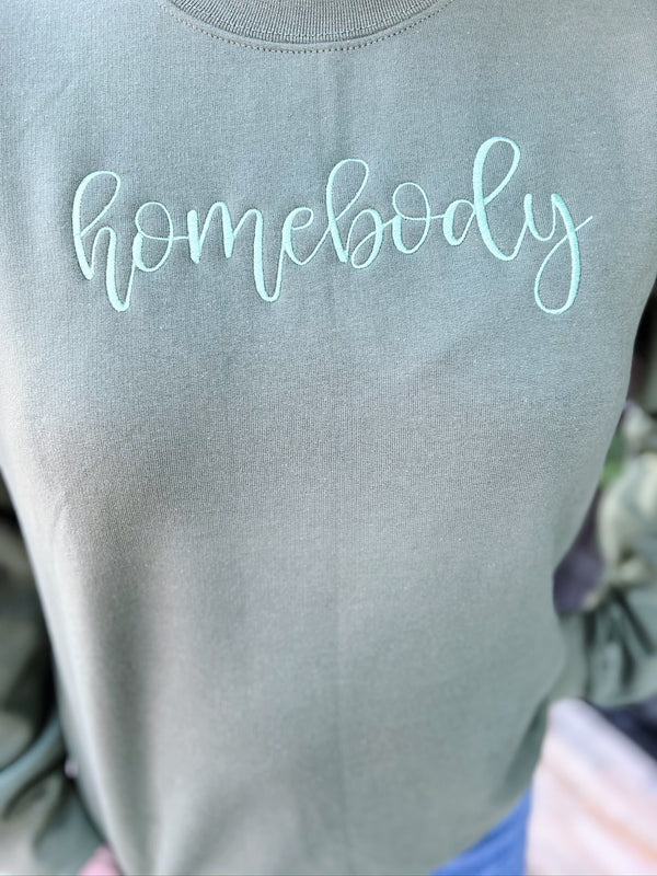 Homebody Embroided