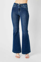 Dani's High Waist Side Seam Flare Jeans