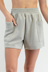 Patch Pocket Scuba Shorts