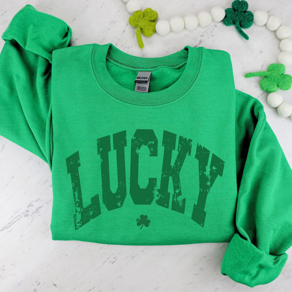 Lucky Clover Crewneck