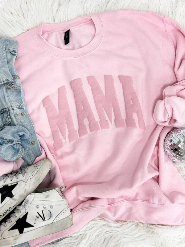 Mama Puff Print Sweatshirt