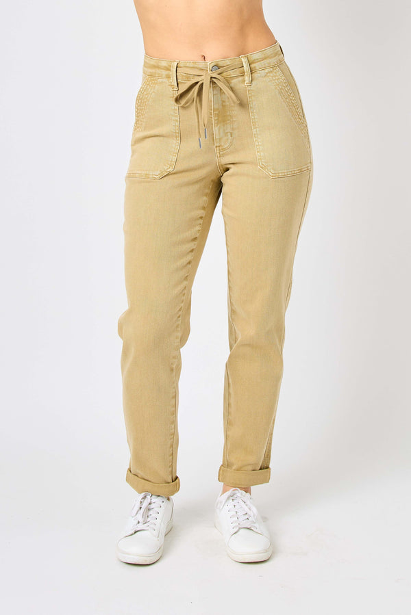 Beckett's Camel Cuffed Joggers