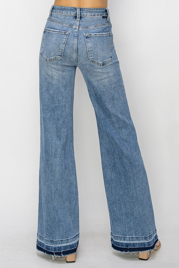 Paula's High Rise Seam Lined Jeans