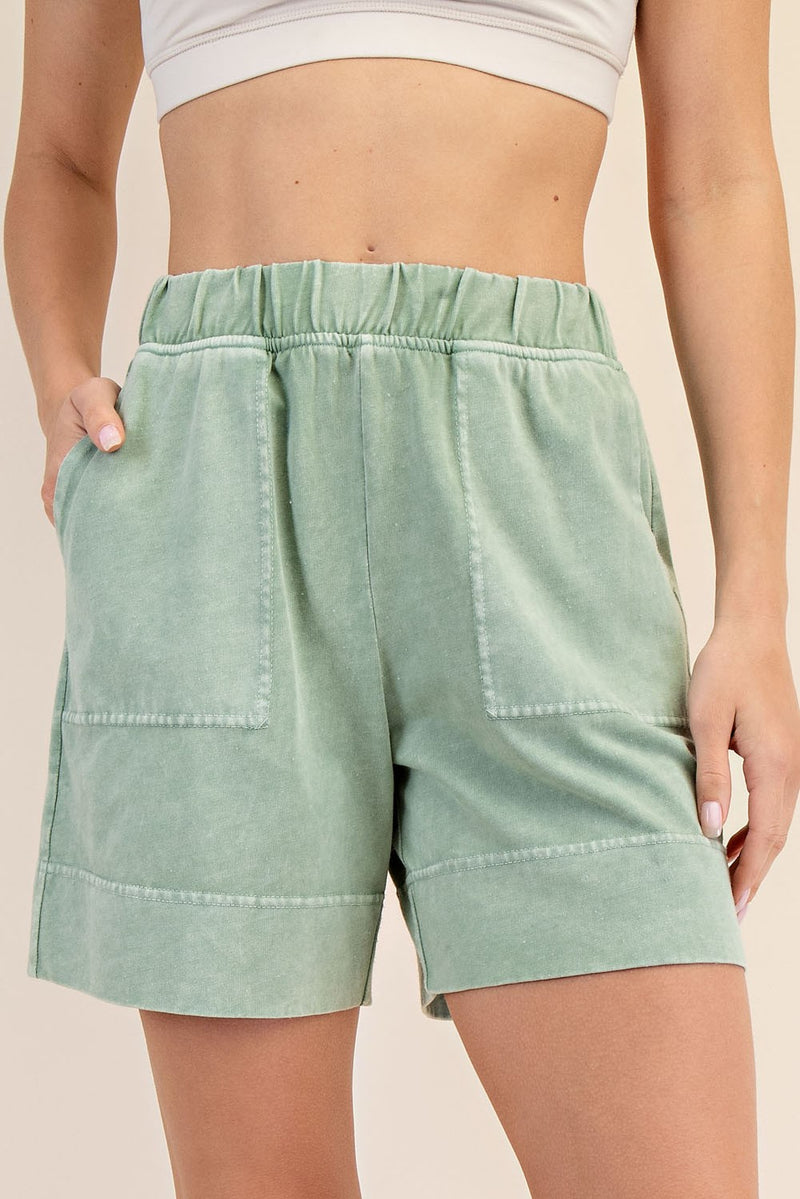 Cotton Poly Pocket Short