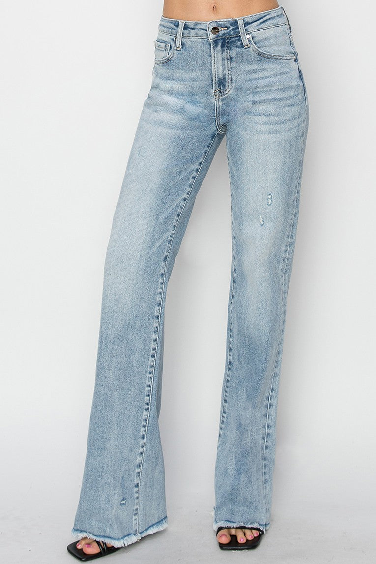 Jordyn's High Rise Strait Jeans