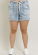 Curvy Sedona's Denim Shorts