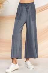 Soft Front Pocket Drawstring Lounge Pants